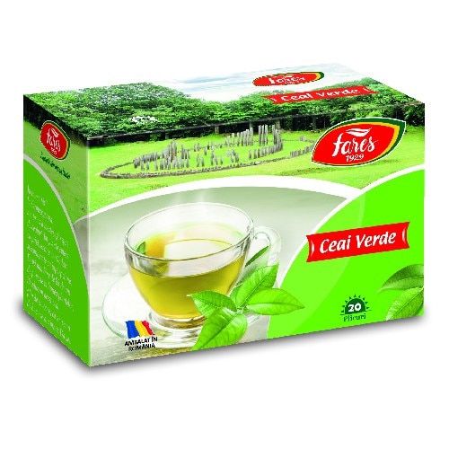 ceai verde detox colon