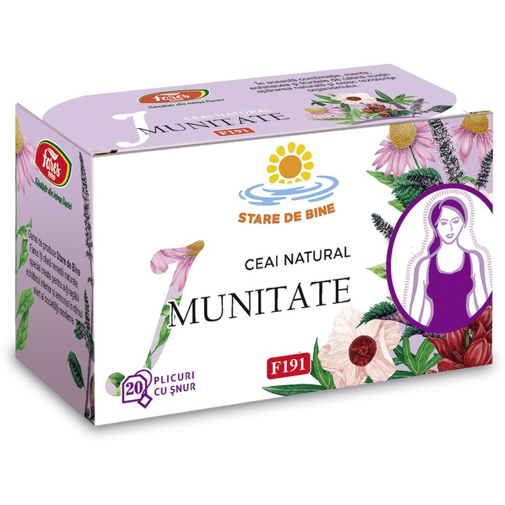 Ceai pentru Imunitate, ceai la plic, Fares