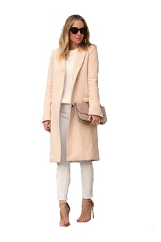 Palton Sofia Roz, Marimea M Palton Sofia Roz, Marimea M