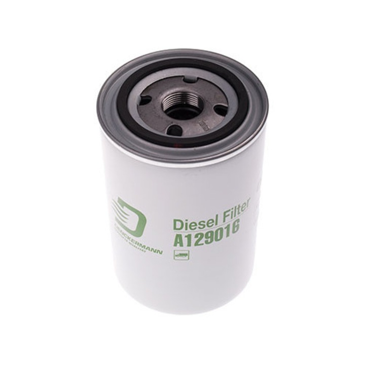 Denckermann üzemanyagszűrő, 146x95mm, M24x1.5 menetes rögzítési típus, Scania 4-es sorozathoz, autóalkatrész készlet