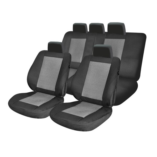 Set huse scaun LUX NEGRU