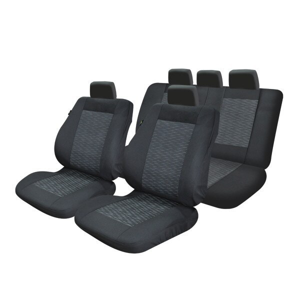 Set huse scaun LUX NEGRU