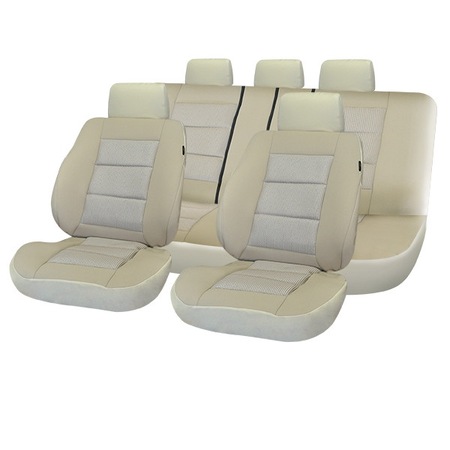 Set Huse Scaun Premium Leo Auto Exclusiv Lux Bej Emag Ro