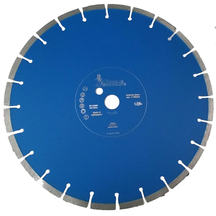 Disc diamantat pentru taiere beton armat 400mm
