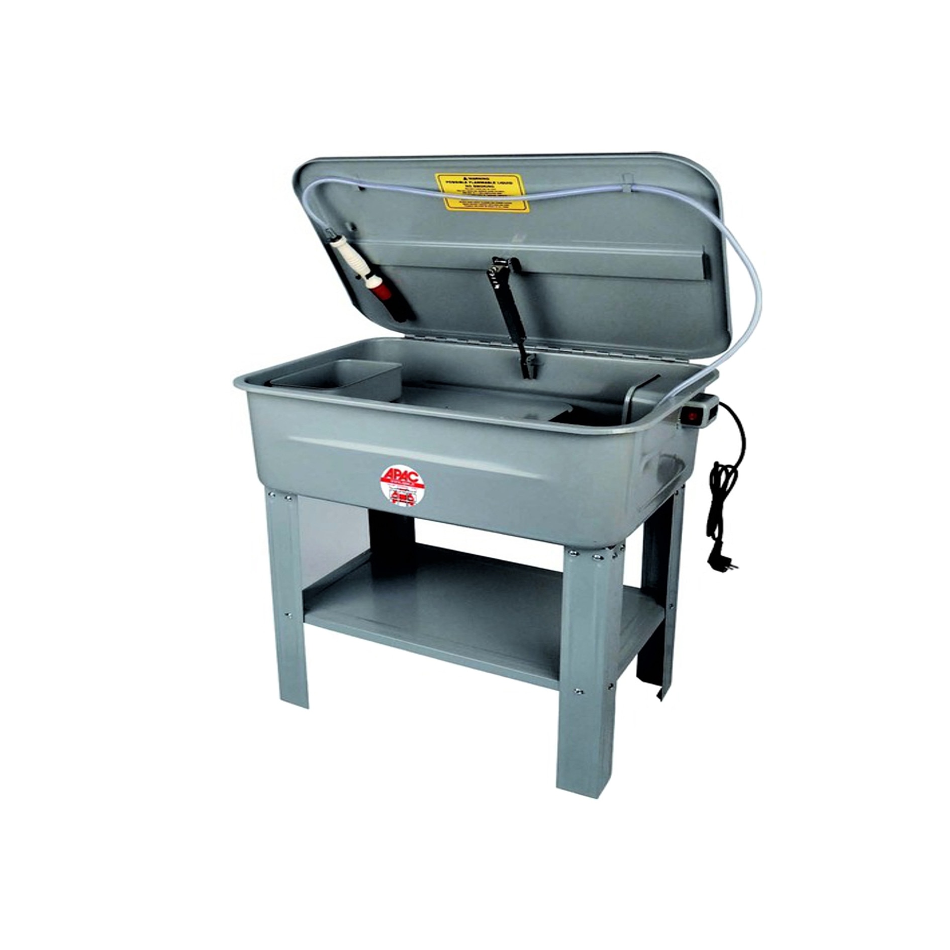 Cuva electrica pentru spalat piese, cu pensula, APAC