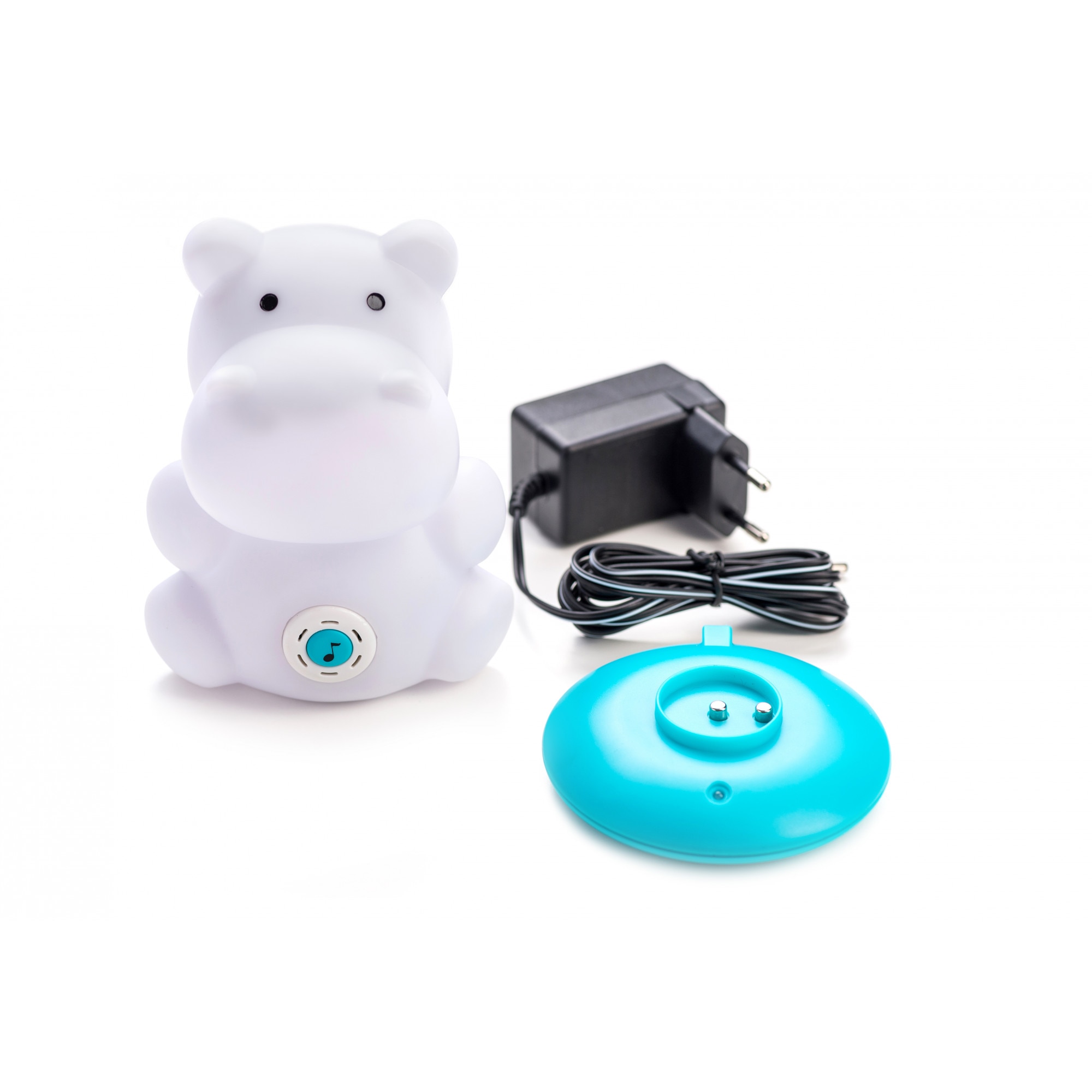 Lampa de veghe muzicala Hippo BabyOno copii