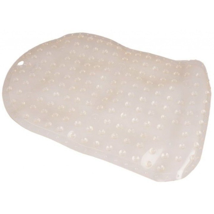 Подложка против плъзгане с вендузи Бяла 55 х 35 см