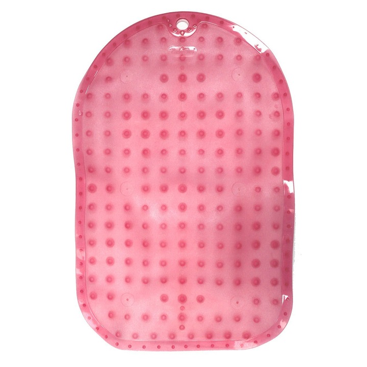 Постелка против плъзгане с вендузи Розова 55 х 35 см