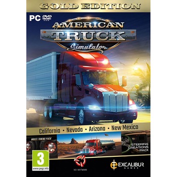 Joc AMERICAN TRUCK SIMULATOR GOLD PC (STEAM) Joc AMERICAN TRUCK SIMULATOR GOLD PC (STEAM)