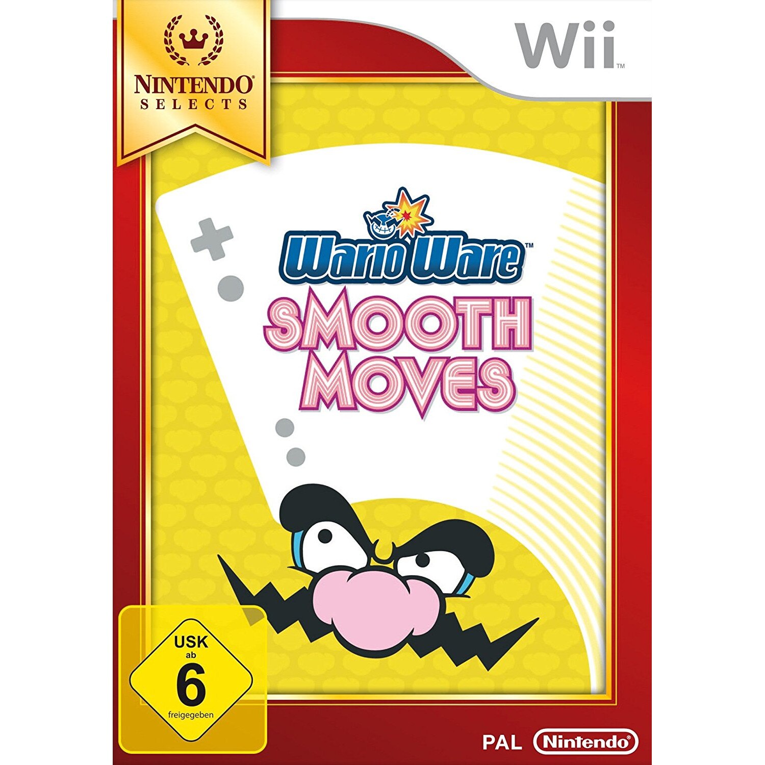 Joc Wario Ware Smooth Moves Selects WII EN EU PEGI