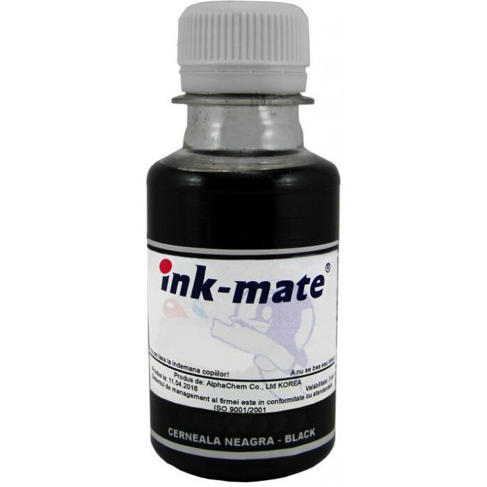 Flacon refill cerneala Dye negru Epson 100ml,Ink-Mate C13T77414A (T7741)
