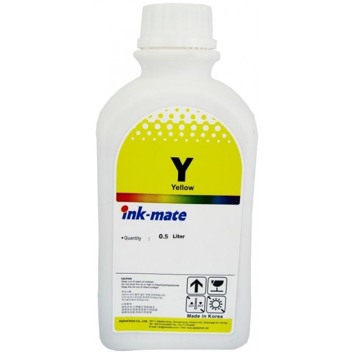 Flacon refill cerneala galben dye Epson 500ml,Ink-Mate C13T67344A (T6734)