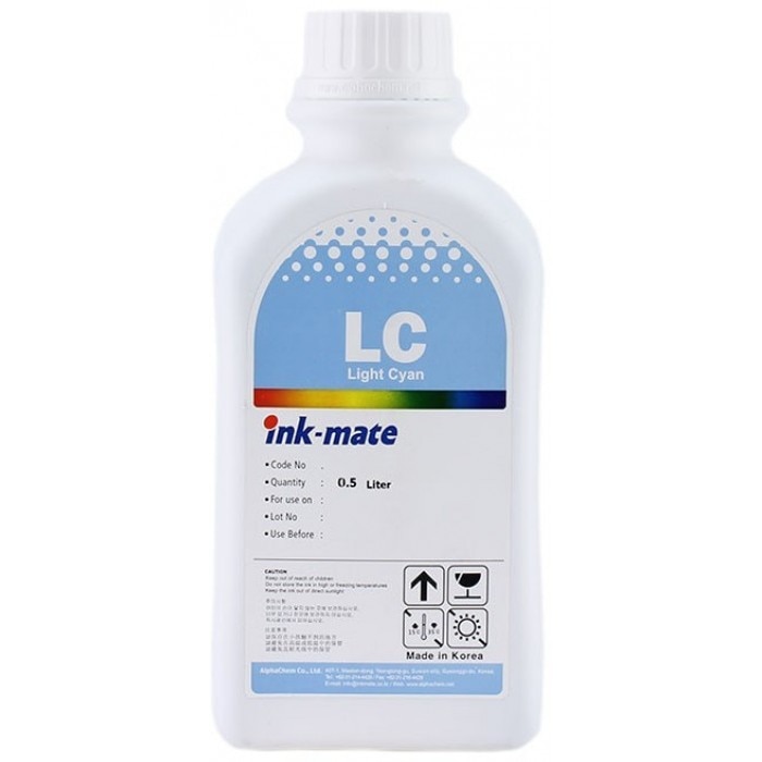 Flacon refill cerneala cyan deschis dye Epson 500ml,Ink-Mate C13T67354A (T6735)