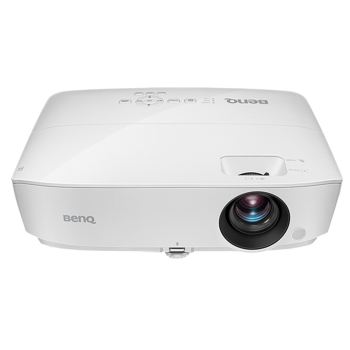 Видеопроектор 3D BenQ 3D TH534, Full HD, 3300 lumeni, 2xHDMI, Бял