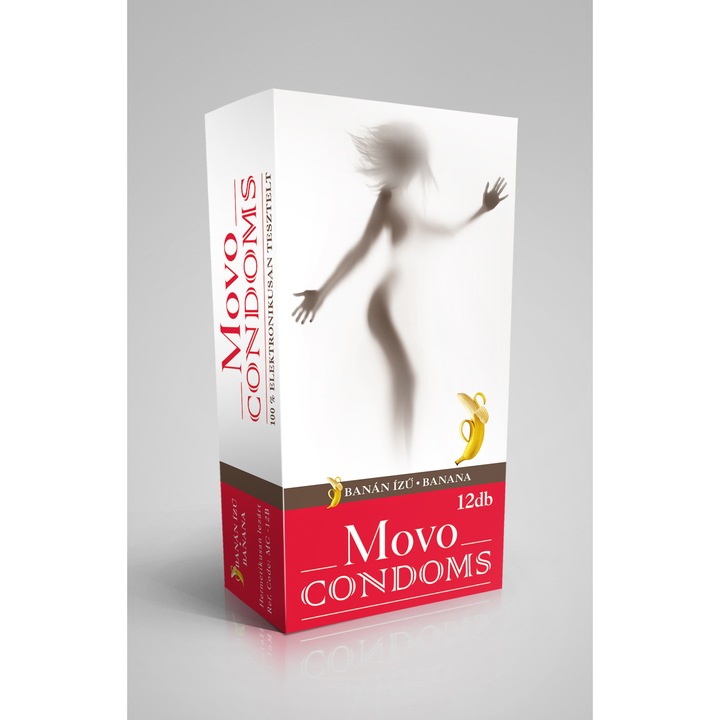 Movo óvszer 12x Banán