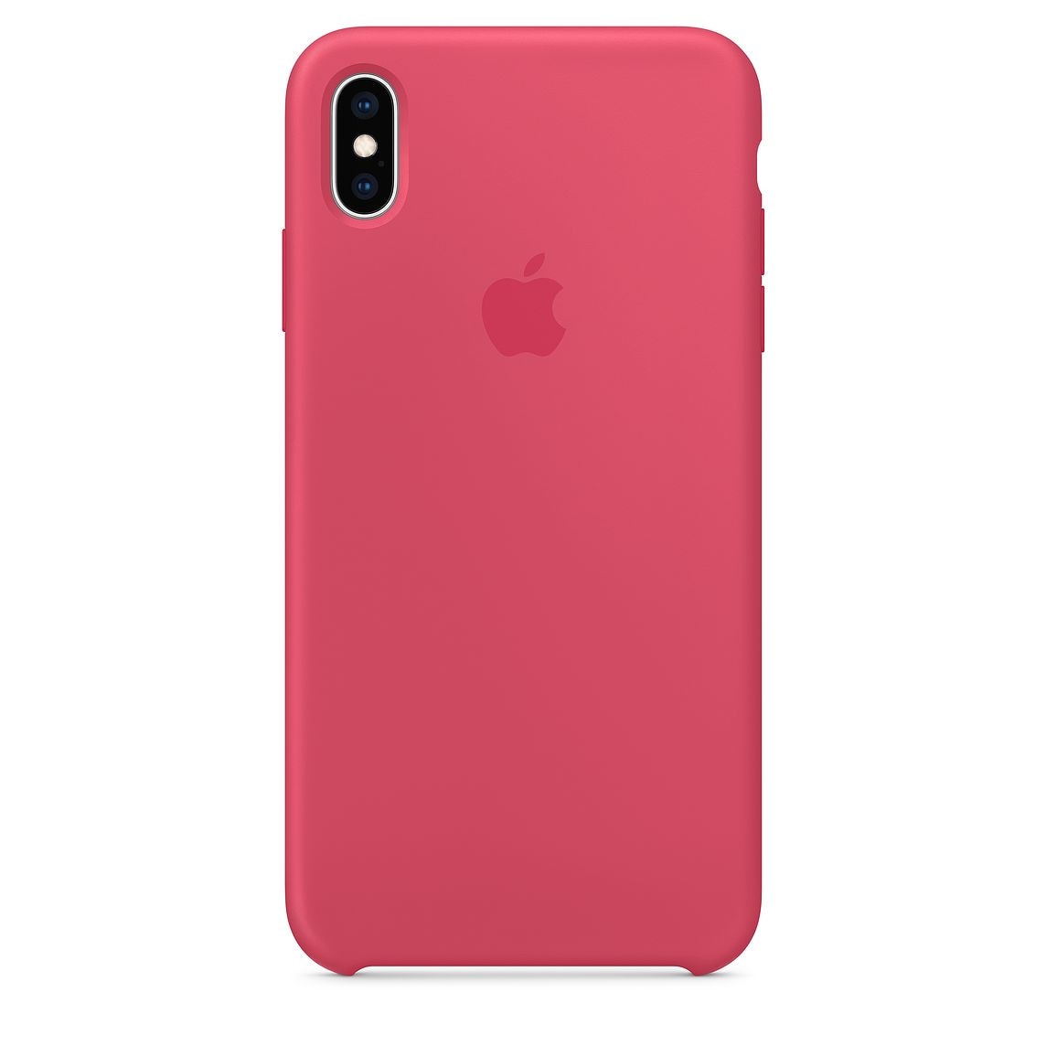 Husa de protectie Apple pentru iPhone Xs Max, Silicon, Hibiscus