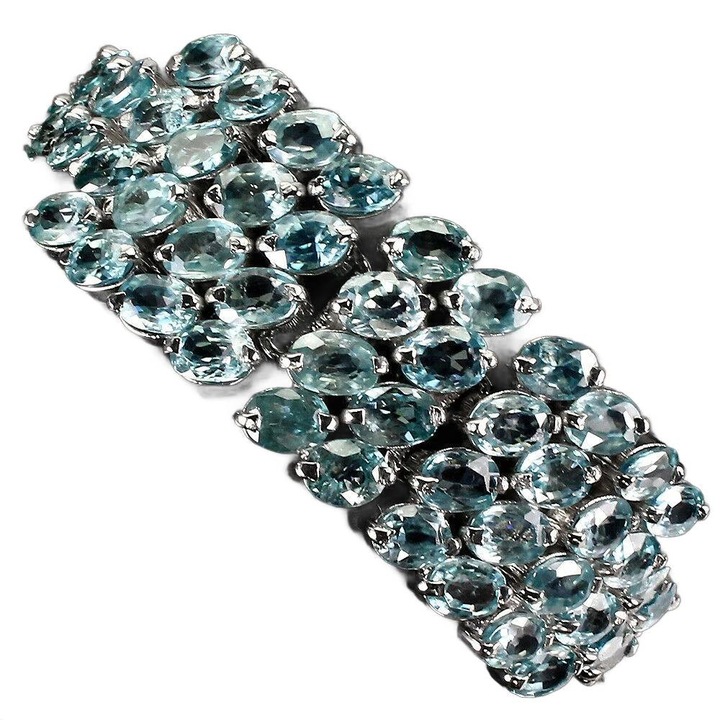 Bratara, argint 925, Songea, 17.78 cm, 165x21mm