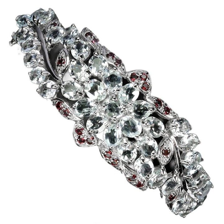 Bratara, argint 925, Songea, 90x25mm, 17,6cm