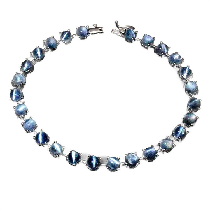 Bratara, pietre naturale, 190x5mm