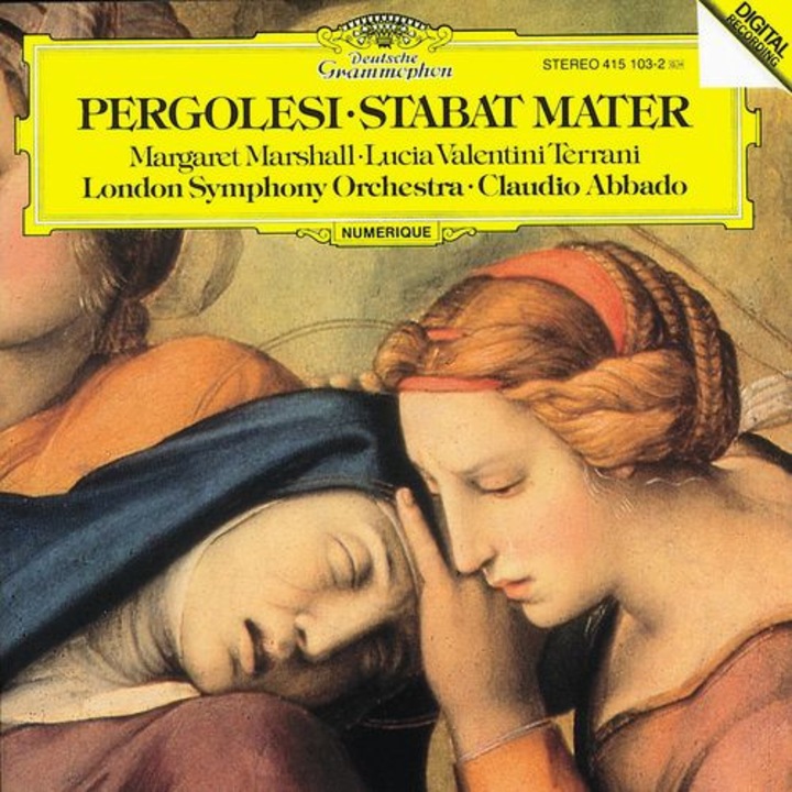 Giovanni Battista Pergolesi - Pergolesi:stabat Mater (1CD)