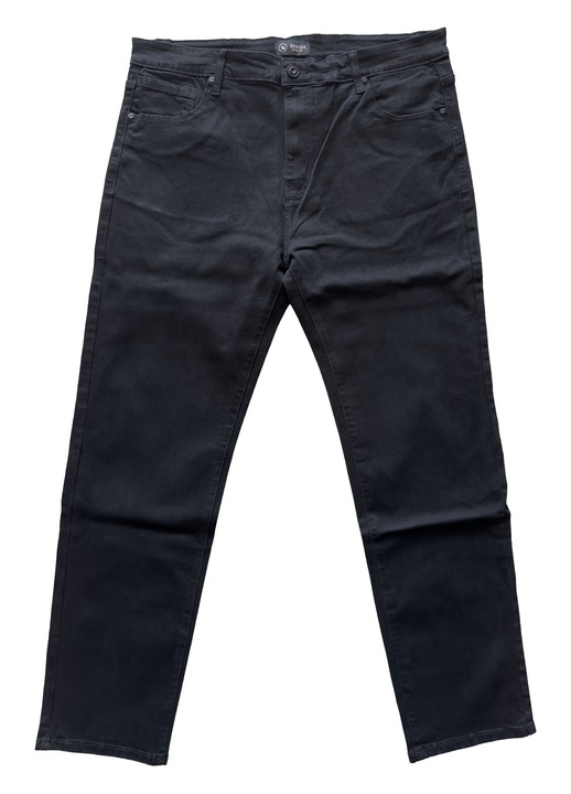 Мъжки дънки Realize, голям размер, черни, висока талия, права кройка