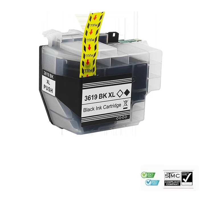 Kompatibilis tintapatron LC-3619XL LC3619XL fekete, 65 ml, BROTHER MFC-J2330DW, MFC-J3530DW, MFC-J3930DW készülékekhez