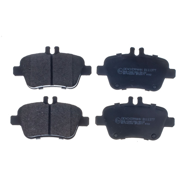 Hátsó fékbetétek Denckermann B111377