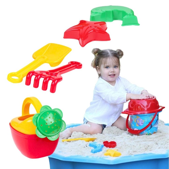 Комплект играчки за пясък Technok, многоцветен