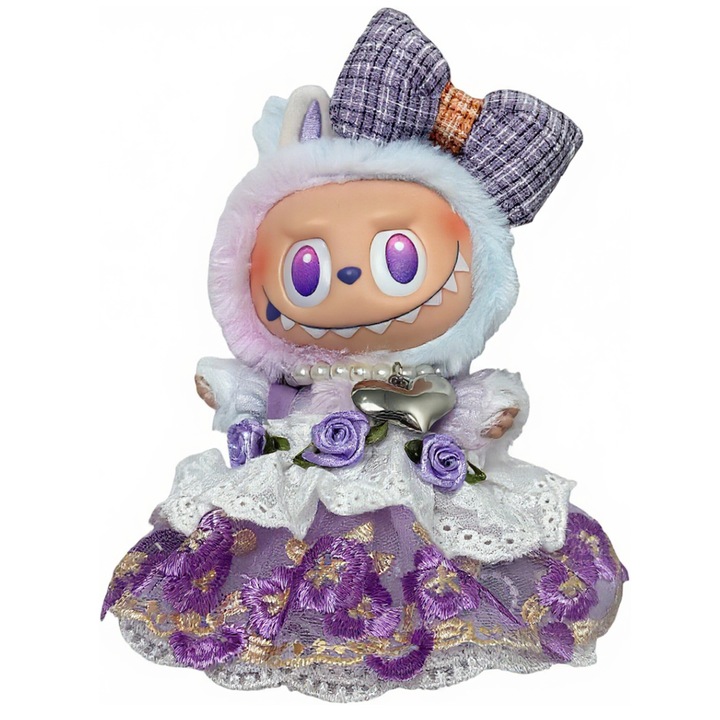 Комплект аксесоари за дрехи Labubu, многоцветен, 15/17см