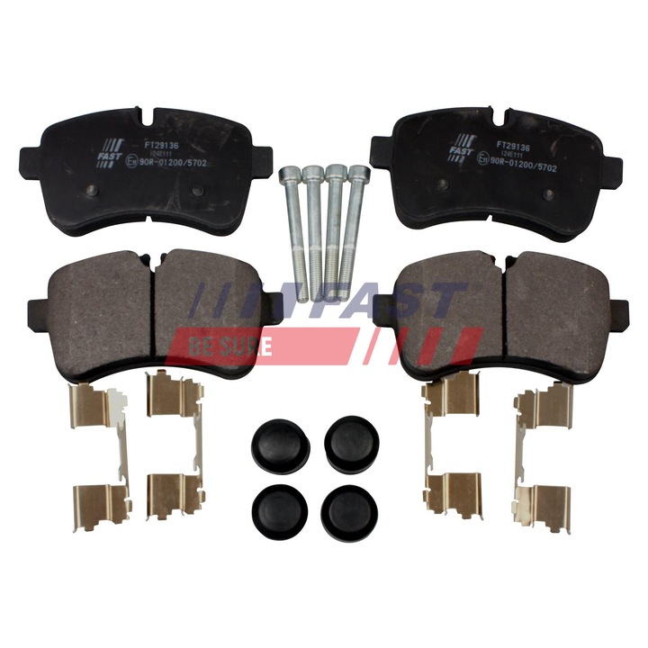 FAST fékbetét készlet, Iveco Daily-hez, 20mm x 72mm, hátsó tengelyre szerelhető