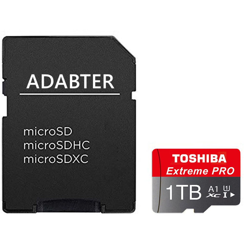 Card de memorie MicroSDXC 1TB Toshiba, 100MB/s, cu adaptor SD