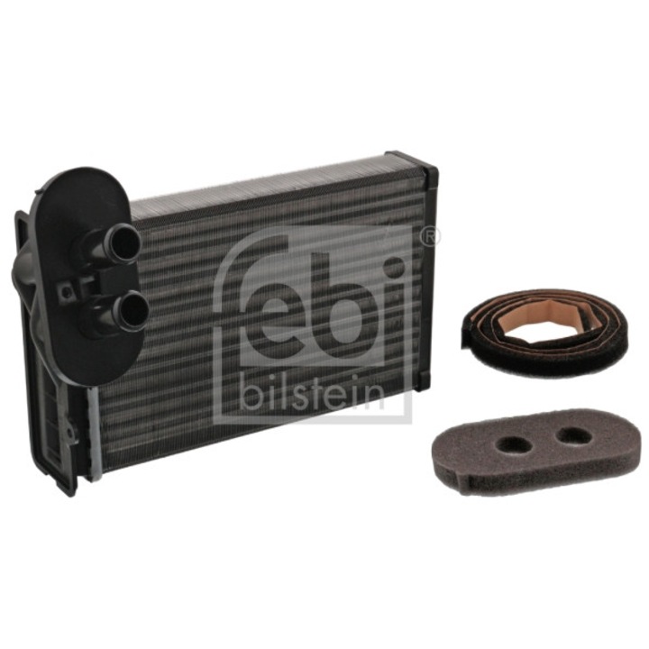 FEBI fűtőradiátor mag, 158x234x42mm, VW/AUDI kompatibilis