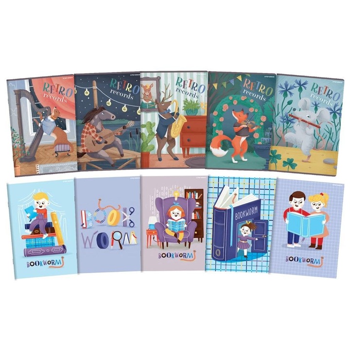 Figurina Top 2000 multicolor 15x22cm set 20 buc