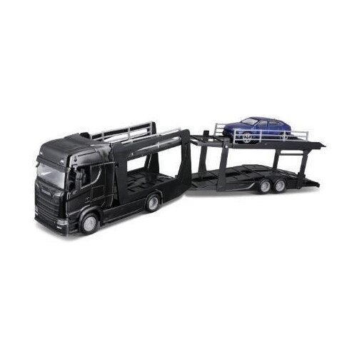 Camion Scania 770S In Scala 1:43 Bburago (18-31468) Con E-bach, Modello In Metallo