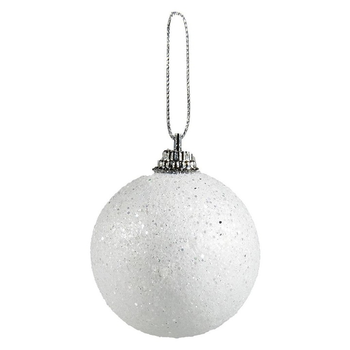 Set globuri de Craciun ARPEX, 24 buc, 5cm, stralucitoare