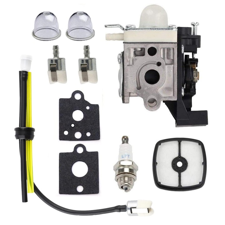 Carburator de schimb RB-K93 pentru masini de tuns iarba Echo, 21.2cc, compatibil cu SRM225, GT225, PE-225