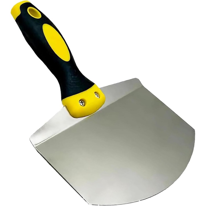 Lopata de gradina din otel inoxidabil, design ergonomic, compacta, pentru lucrari precise, 30x10cm