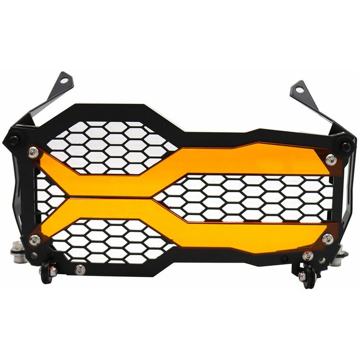 Grila de protectie far motocicleta pentru BMW R1250Gs Adv 2021, portocalie