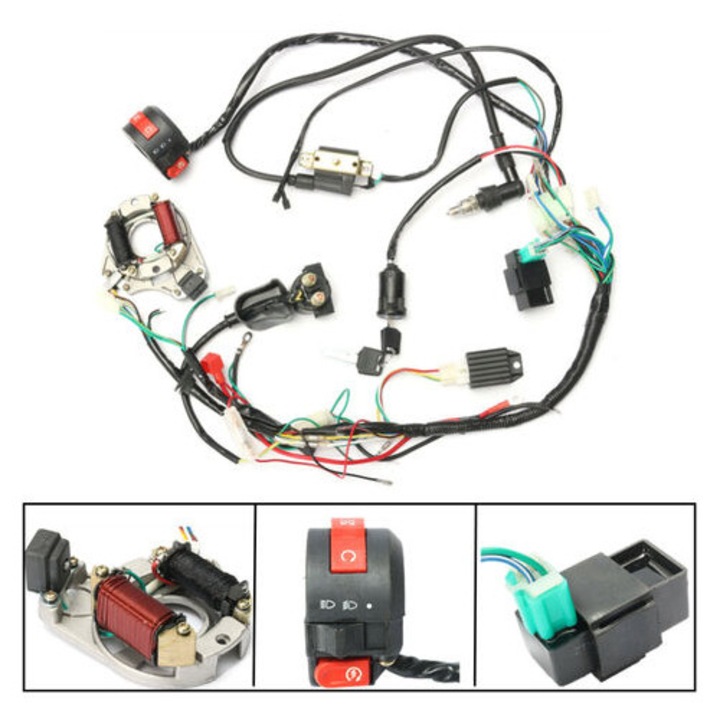 Bobina regulator CDI pentru ATV 50-110cc, consumabile moto si ambarcatiuni