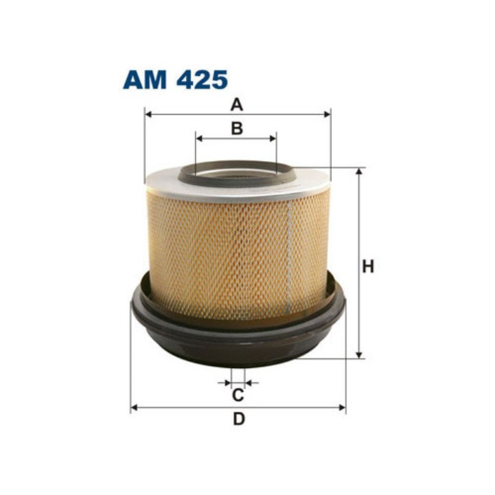 Въздушен филтър FILTRON AM425, 11-133mm x 276-335mm x 255mm