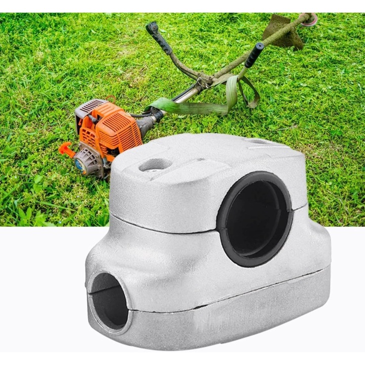 Suport maner 26mm pentru masini de tuns iarba, utilizare universala, aluminiu, rezistent la coroziune