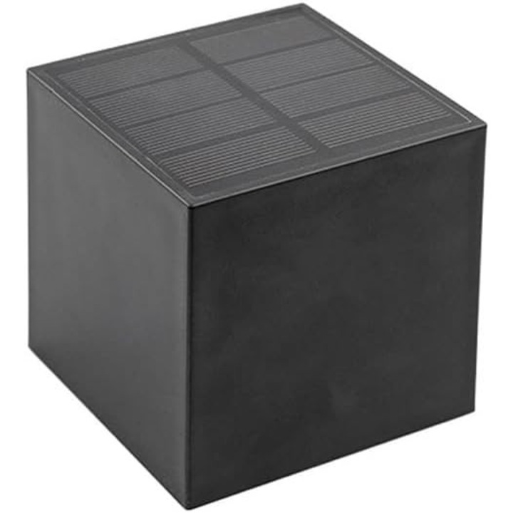 Lampa solara de perete 2 in 1, iluminare LED, lumina calda si alba ajustabila, impermeabila IP65, pentru exterior