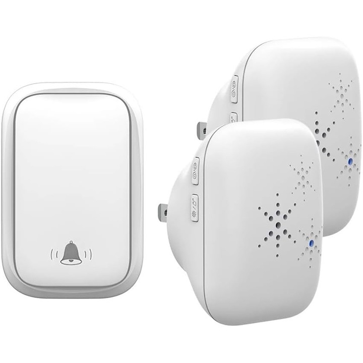 Sonerie electrica, autoalimentata, impermeabila, utilizare exterioara si interioara, dimensiuni conform imaginii