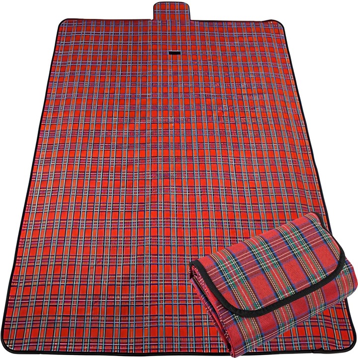 Patura picnic impermeabila, XL, 180x150cm, usoara, compacta, pentru camping, plaja, parc, gradina