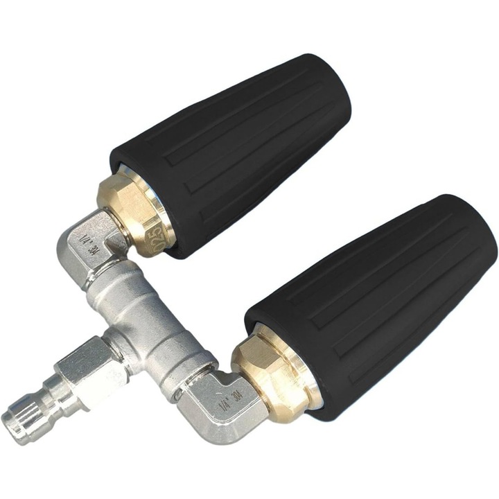 Accesorii aparate de spalat cu presiune, duze rotative duale 1/4-inch, 4000 PSI, 4-6 GPM