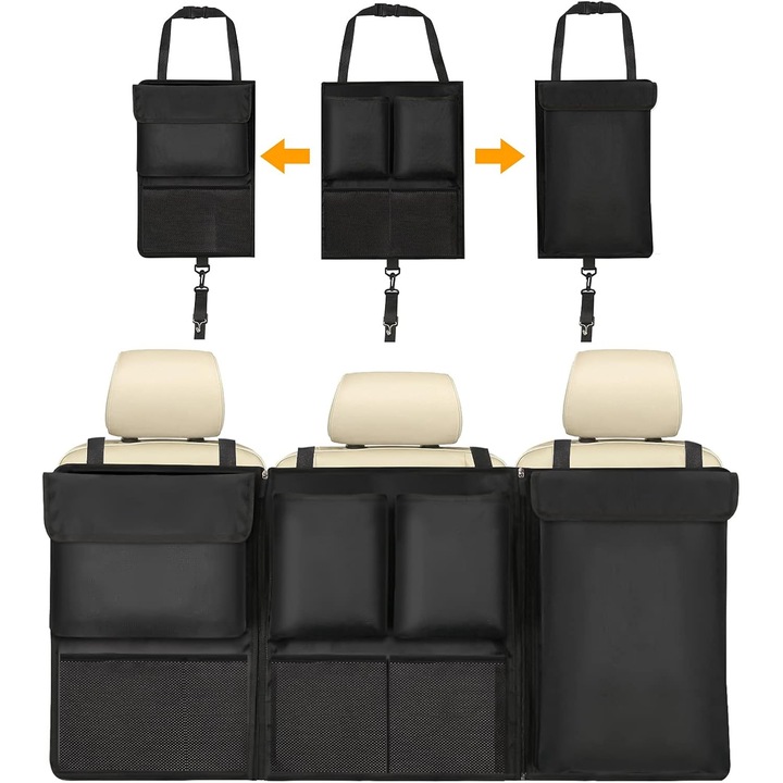 Portofel dama, vegan, capacitate mare, 6 sloturi pentru carduri, 12x9x3cm, multicolor