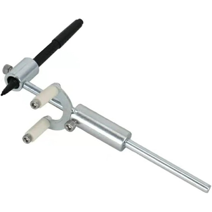 Ceas digital de perete, 15 inch, cu telecomanda, luminozitate ajustabila, albastru