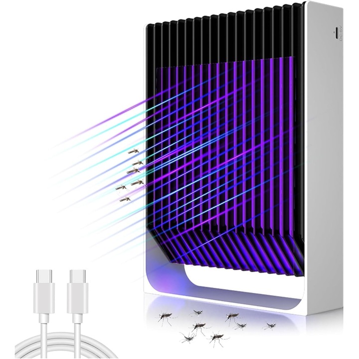 Lampa electrica de ucis tantari, USB, ecologica, 100m², pentru interior si exterior