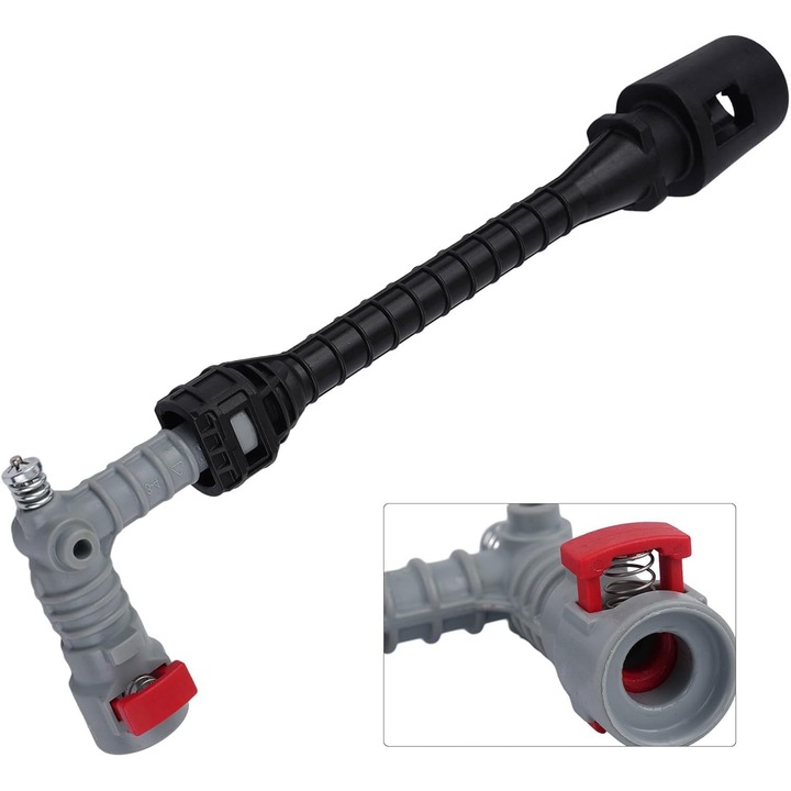Kit duze pentru aparat de spalat cu presiune, multi-functional, plastic, pentru Lavor si VAX
