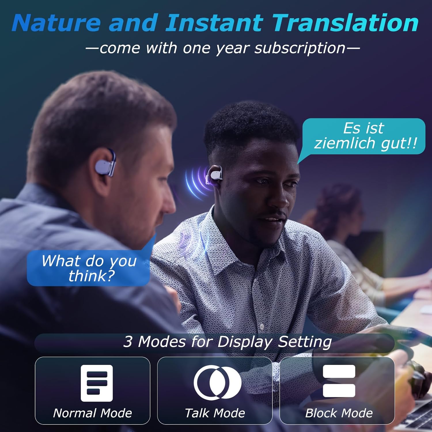 Casti Ai Casti de traducere inteligenta AI, Socodox, Traducator in Timp Real ...